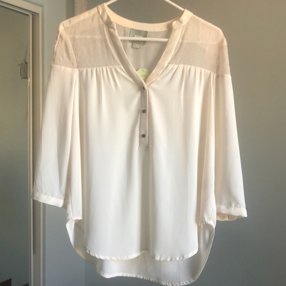Anthropology Maeve Blouse NWT
